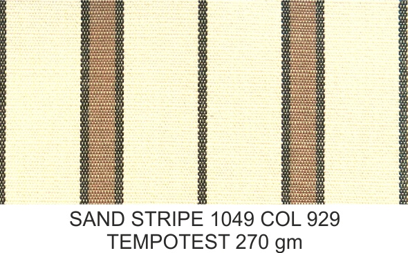 Buy Tempotest Home Sand Stripe Wide Cadet Grey 1048/97 Molto Bene